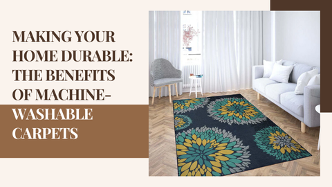 machine-washable carpets