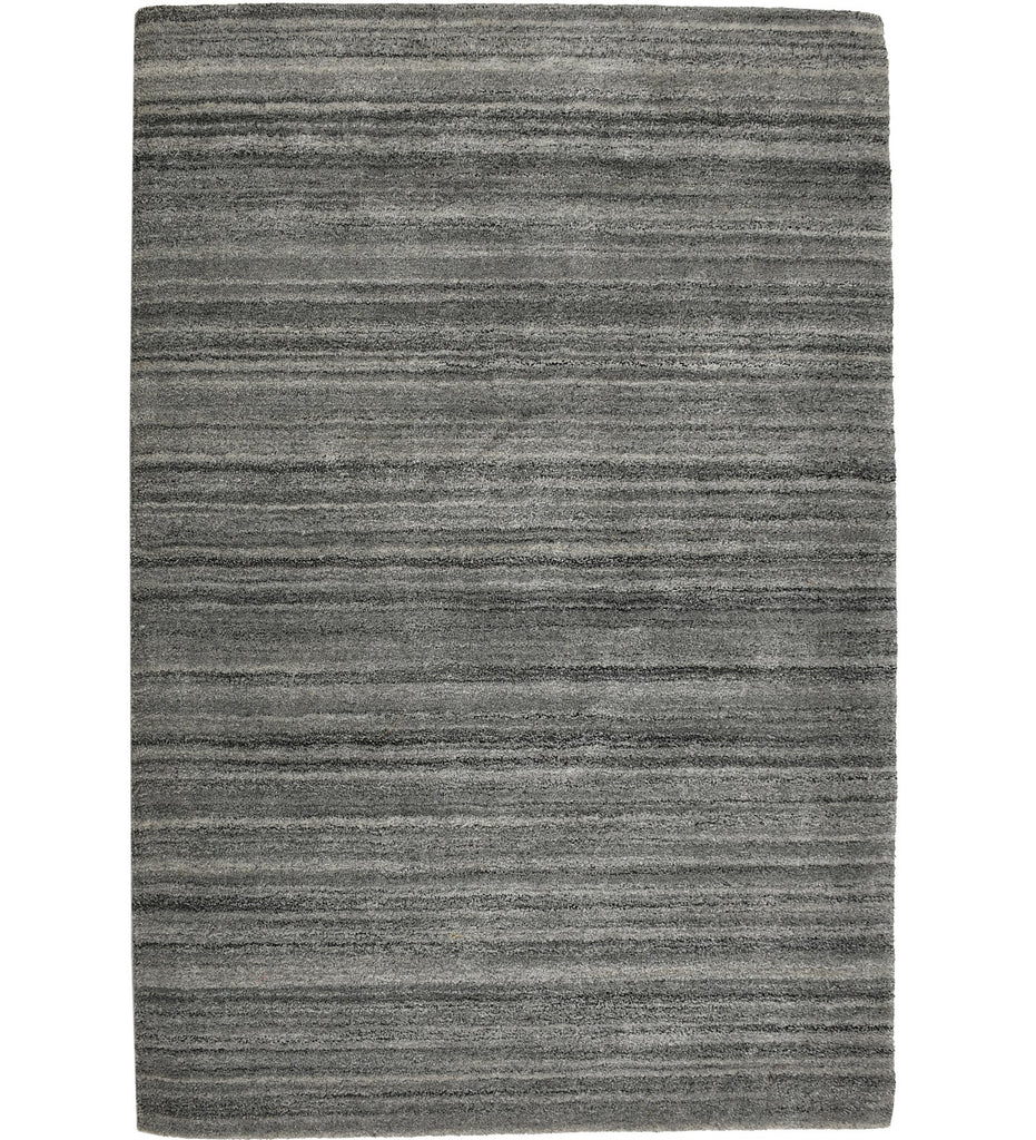 Grey Texture Hand Tufted Wool Carpet