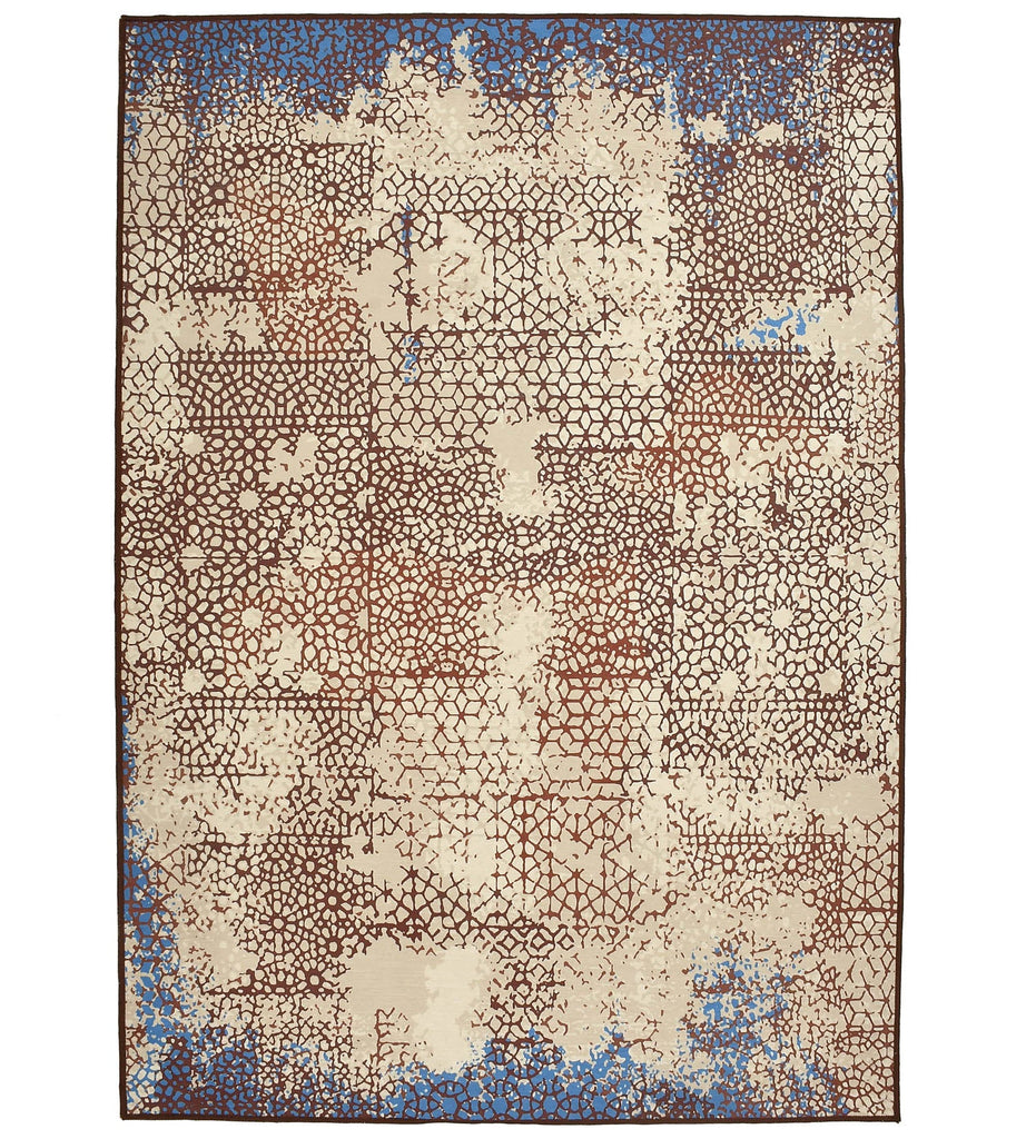 Brown Traditional Machine Washable Rug