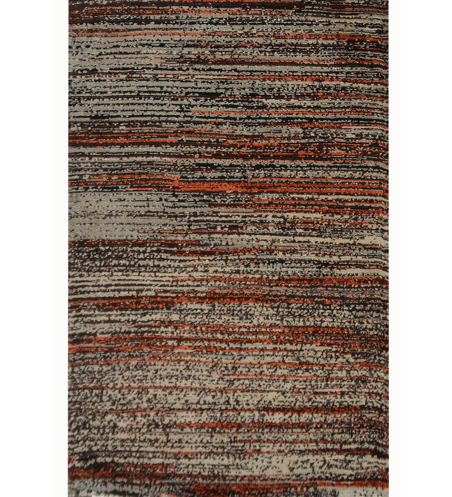 Brown Stripes Polyester Carpet