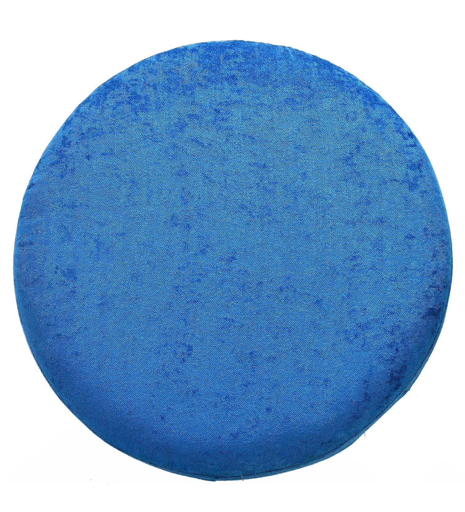 Blue Velvet Wooden Stool – PrestoBazaar